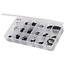 Fixman O-ringen assortiment - 225 stuks - rubber - maten 3 tot 27 mm - met opbergkoffer