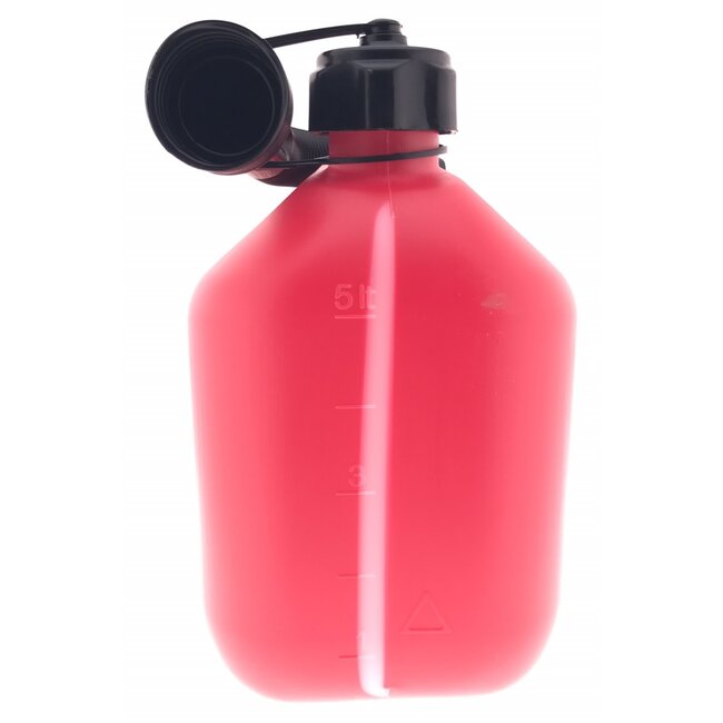 Benson Jerrycan met vloeistofindicator - 5 liter - anti-overlooptrechter - schenktuit