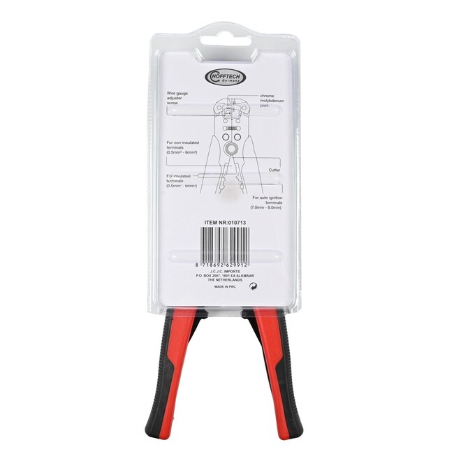 Hofftech Automatische afstriptang - heavy-duty - kunststof grepen - 21 cm