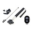 Lifetime Uitschuifbare selfiestick - Bluetooth - Met afstandsbediening - Zwart - 1 meter