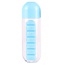 Benson Waterfles met uitneembare pillendoos - 600 ml - 7 vakken - Vaatwasserbestendig
