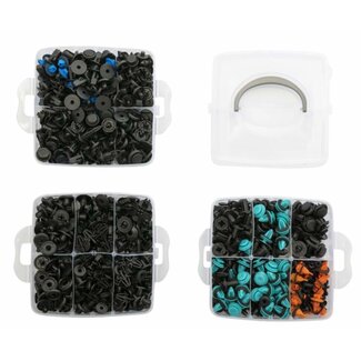 Topgear Assortimentsbox met 635 interieurclips - 18 maten en soorten - Handige vakjes Topgear Assortimentsbox met 635 interieurclips - 18 maten en soorten - Handige vakjes