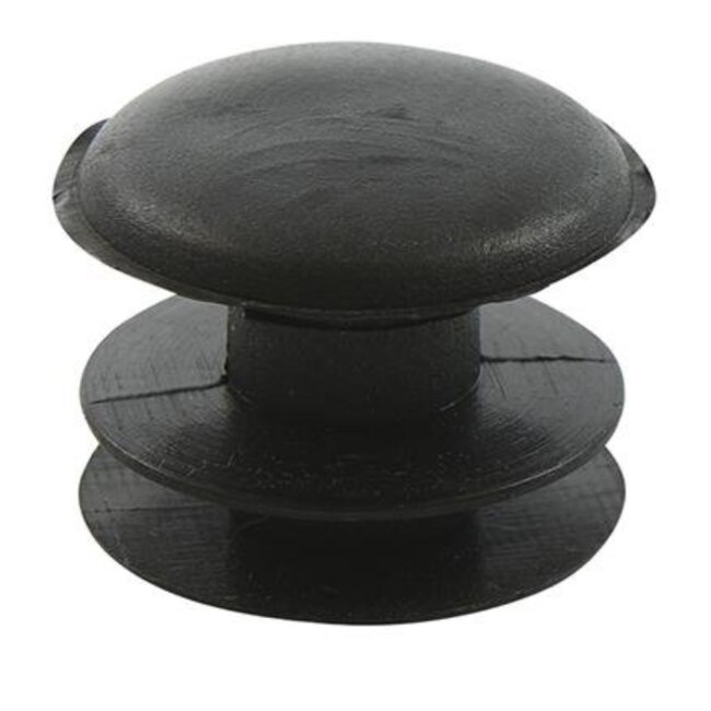 ProPlus Ondertentdop - kunststof - Ø 22 mm - zwart