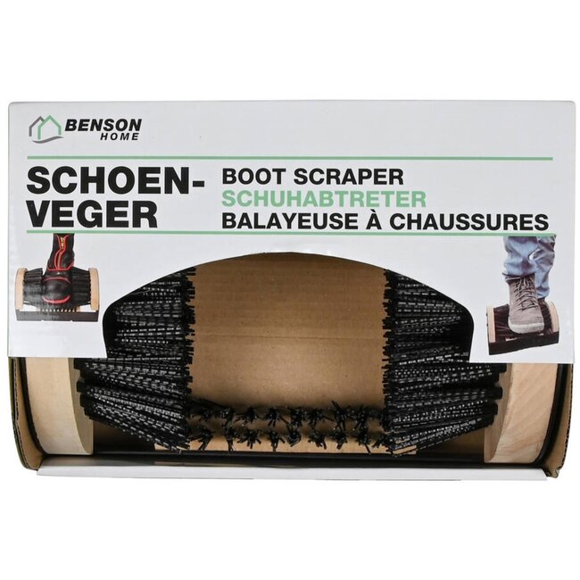 Benson Schoenveger Hout – 230 x 150 x 113 mm – Inclusief Montagemateriaal