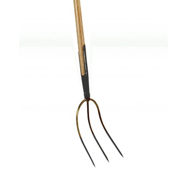 Talen Tools Hooivork – 3 Tanden – 135 cm Essenhouten Steel