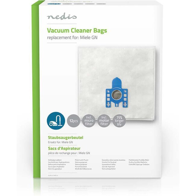 Nedis Stofzuigerzak Miele FJM – DUBG220MIE4 – Synthetisch