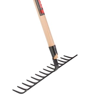Talen Tools Talen Tools Tuinhark – 14 gesmede tanden – 160 cm essenhouten steel