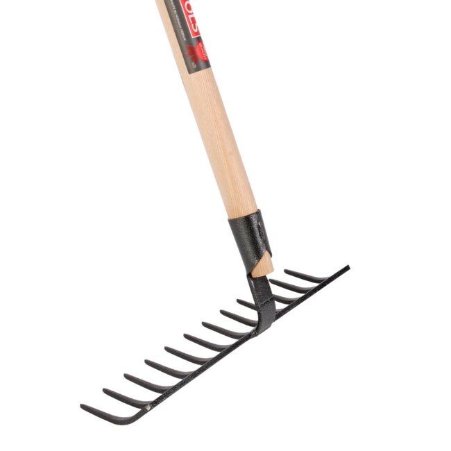 Talen Tools Talen Tools – Tuinhark – Gesmeed – Professioneel – 12 tanden – Essenhouten steel – 160 cm