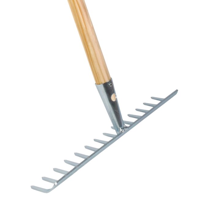 Talen Tools Tuinhark – 14 verzinkte tanden – 160 cm essenhouten steel