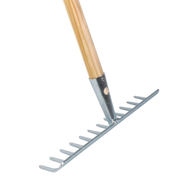 Talen Tools Tuinhark – 12 verzinkte tanden – 160 cm essenhouten steel