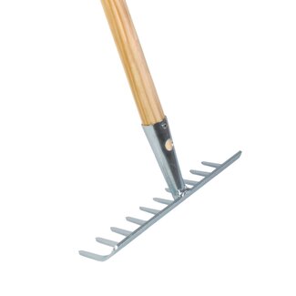 Talen Tools Tuinhark – 10 verzinkte tanden – 160 cm essenhouten steel