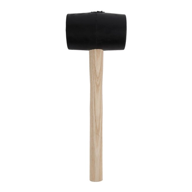Talen Tools Rubberen hamer – 680 gram – Essenhouten steel – 100% FSC