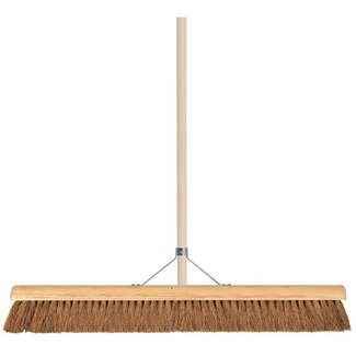 Talen Tools Zaalveger – Kokosharen – 90 cm – Houten Steel 160 cm