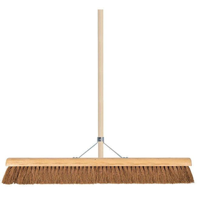 Talen Tools Zaalveger – Kokosharen – 90 cm – Houten Steel 160 cm