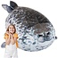 Kruzzel Zachte pluche zeehond van 60 cm met rond ontwerp en elastische vulling voor knuffelcomfort