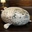 Kruzzel Zachte pluche zeehond van 60 cm met rond ontwerp en elastische vulling voor knuffelcomfort