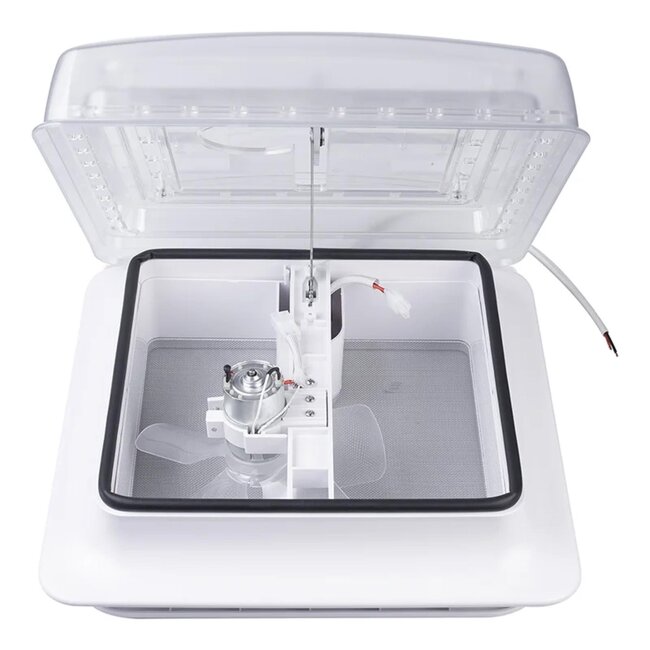 ProPlus Dakluik 280 x 280 mm – Transparant, Zonder Ventilatie & Met Ventilator