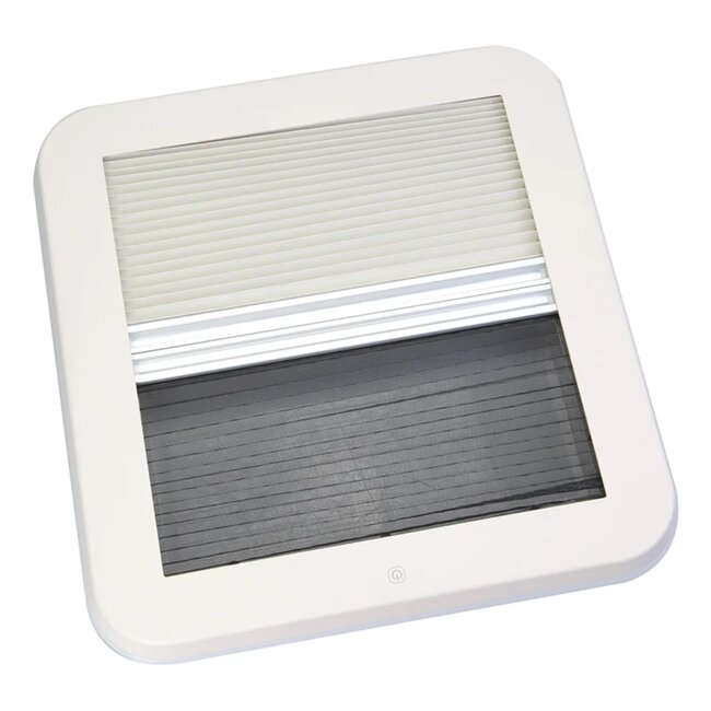 ProPlus Dakluik Camper & Caravan – 400 x 400 mm – LED-verlichting, Insectenhor & Verduistering