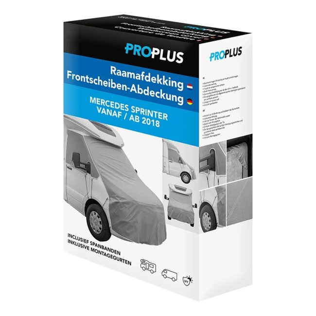 ProPlus Raamafdekking Mercedes Sprinter vanaf 2018 – Isolerend & UV-bescherming