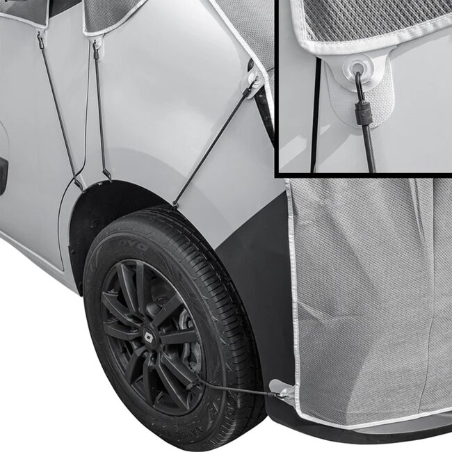 ProPlus Raamafdekking Renault Master vanaf 2010 – Isolerend & UV-bescherming