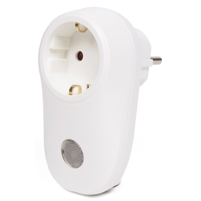 Benson Stopcontact met lichtsensor - energiebesparend en geaard