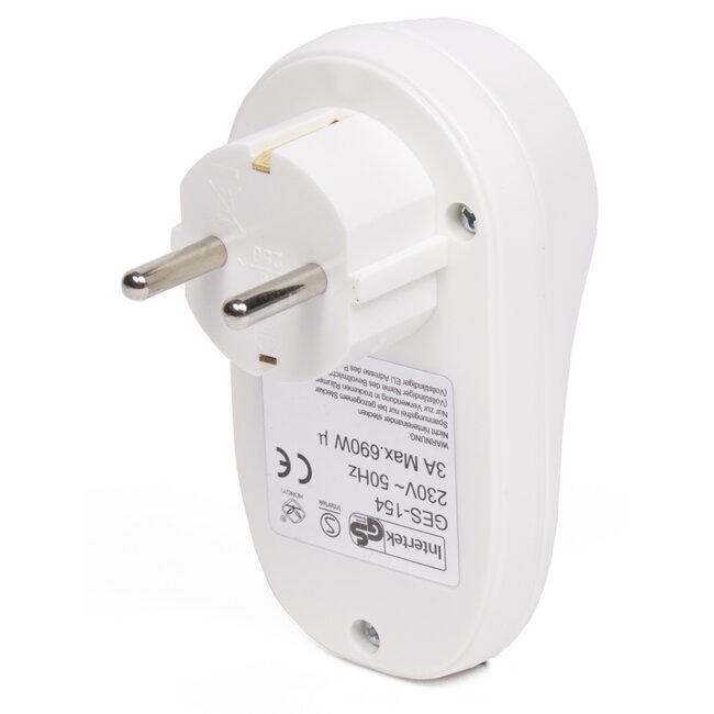 Benson Stopcontact met lichtsensor - energiebesparend en geaard