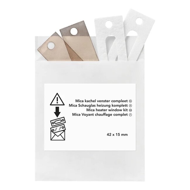 ProPlus Vervangend Mica Ruitje – Truma Kachelonderdeel 42 x 15 mm