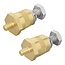 ProPlus Accupool Set M6 – Sterke Messing Accupolen met Schroef en Ring