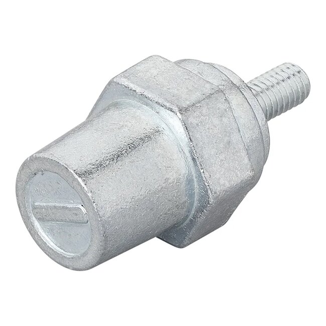 ProPlus Schroefbare Accupolen – Verzinkt Staal M6 Set (Plus en Min)