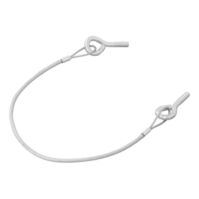 ProPlus Achterklepkabel 45 cm – met 2x M8 Schroefogen