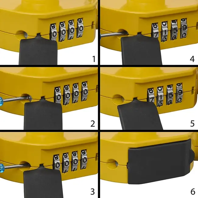 ProPlus Disselslot met Cijferslot – Anti-Diefstal Beveiliging - 50 mm