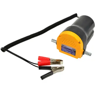 GEKO Oliecarterpomp - 12V - Krachtige 100W motor - Flexibele slangen - Hoge opbrengst 5 L/min