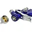 GEKO HVLP verfspuit - 0,8 mm nozzle - 125 ml reservoir - aluminium behuizing