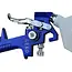 GEKO HVLP verfspuit - 1,4 mm nozzle - 600 ml tank - aluminium behuizing