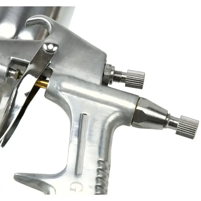 GEKO Mini spuitpistool - HVLP - 200 ml - Compact - Aluminium behuizing