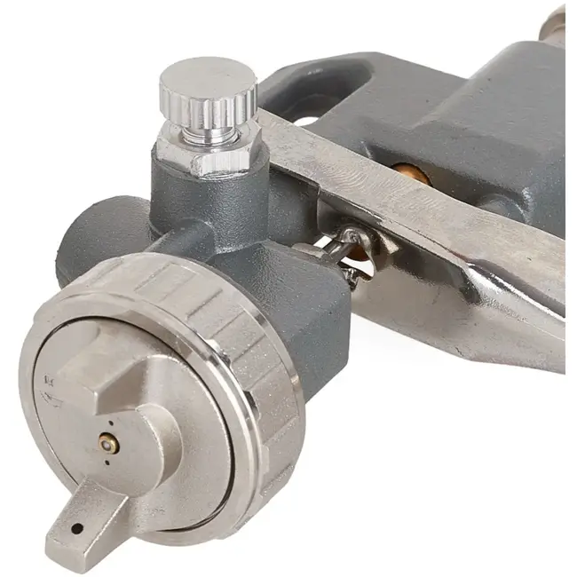 GEKO HVLP verfspuit - aluminium tank - 500 ml - 1,5 mm nozzle