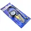 GEKO Bandenspanningsmeter - Schokbestendige Manometer - Luchtaflaatventiel - 330 mm Slang