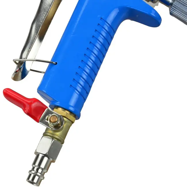 GEKO Air hopper spuitpistool - verstelbare nozzles - 4500 ml kunststof beker