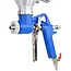 GEKO Air hopper spuitpistool - verstelbare trekker - aluminium tank - 4500 ml - 3 nozzles