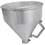 GEKO Air hopper spuitpistool - verstelbare trekker - aluminium tank - 4500 ml - 3 nozzles