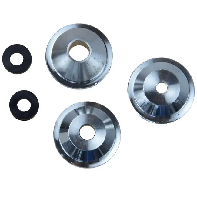 GEKO Luchtspuitpistool - Verstelbare trekker - Drie spuitmonden - 7500 ml tank - Rubberen connector