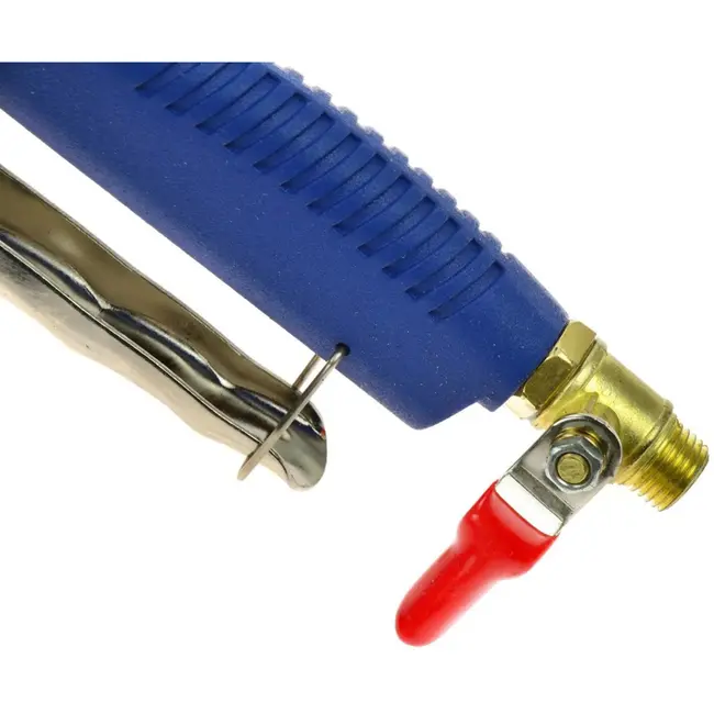 GEKO Luchtspuitpistool - Verstelbare trekker - Drie spuitmonden - 7500 ml tank - Rubberen connector