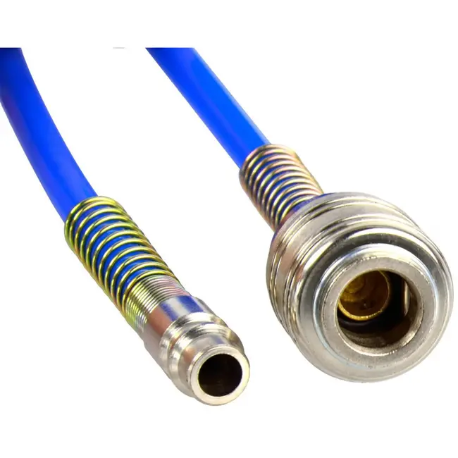 GEKO Luchtslang - Flexibel & Duurzaam - 5x8mm - 15m - Snelkoppeling