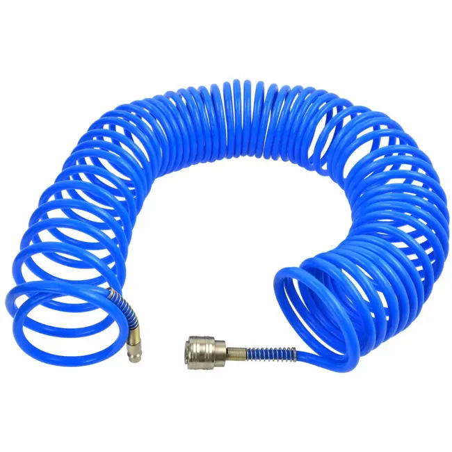 GEKO Luchtslang - Flexibel PE - 5x8mm - 20m - Europese snelkoppeling