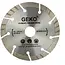 GEKO Diamantschijf - Segmented Turbo - Laser Gelast - 125 mm - Grijs
