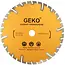 GEKO Turbo diamantzaagblad - droog zagen - 230 mm - onder-snede bescherming
