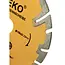 GEKO Turbo diamantzaagblad - droog zagen - 230 mm - onder-snede bescherming