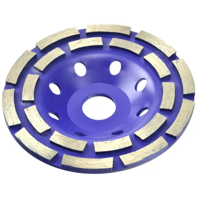 GEKO Diamantschijf - Dubbele Rij - 125 mm - Voor Beton en Metselwerk