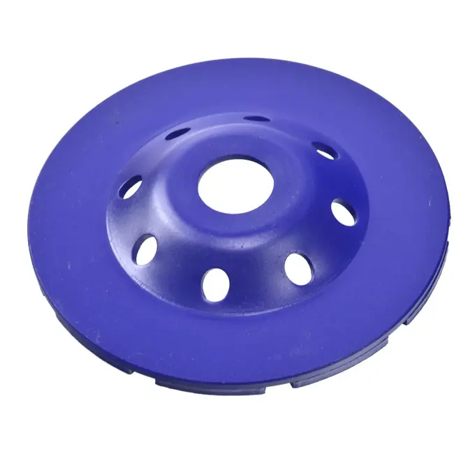 GEKO Diamantschijf - Dubbele Rij - 125 mm - Voor Beton en Metselwerk