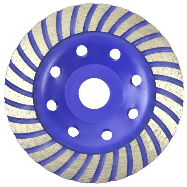 GEKO Diamantschijf - Turbo Rand - 125 mm - 5 mm Segment - Snelle Stofverwijdering